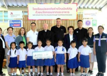 “เบเยอร์” จัดนวัตกรรมจากขยะอาหาร “สีหน่วงไฟ” ทาศูนย์พัฒนาเด็ก ลดเสี่ยงอัคคีภัย เตรียมขยายไปสู่กลุ่มเปราะบางอื่น