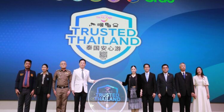 เที่ยวไทยอุ่นใจได้ ททท. เร่งเสริมความเชื่อมั่นการเดินทางท่องเที่ยวไทย เปิดตัวตราสัญลักษณ์ “Trusted Thailand” พร้อมยกระดับมาตรฐานเสริมความมั่นใจนักท่องเที่ยวทุกย่างก้าว เตรียมนำร่องประเมินโรงแรมที่พัก เริ่มภายในกันยายน นี้