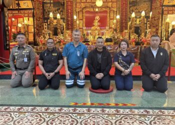 มูลนิธิป่อเต็กตึ๊งให้การต้อนรับ ผู้บัญชาการตำรวจแห่งชาติเข้าสักการะหลวงปู่ไต้ฮง และทำบุญชุดข้าวสาร เนื่องในงานประเพณีทิ้งกระจาด ประจำปี 2568 ณ มูลนิธิป่อเต็กตึ๊ง พลับพลาไชย กรุงเทพฯ