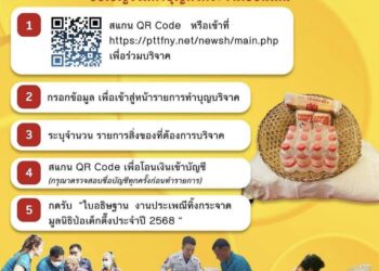 มูลนิธิป่อเต็กตึ๊ง ขอเชิญผู้มีจิตศรัทธาร่วมงานมหาบุญ ในงาน# ประเพณีทิ้งกระจาด ประจำปี 2568