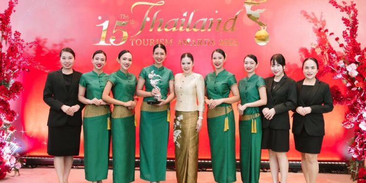 โอเอซิส สปา คว้ารางวัลดีเด่น Thailand Tourism Awards 2025