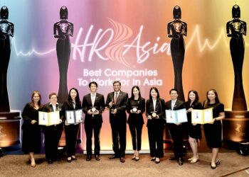 บี. บราวน์ ประเทศไทย ฉลองความสำเร็จในฐานะองค์กรดีเด่นที่น่าทำงานมากที่สุดในเอเชีย เป็นปีที่ 6