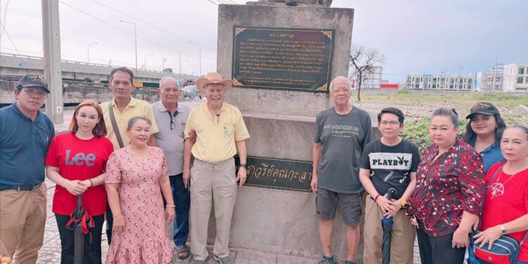 ดร.จำเนียร วรรัตน์ชัยพันธ์ ที่ปรึกษาอาวุโสองค์กรระหว่างประเทศลงพื้นที่หาแนวทางขับเคลื่อนโครงการสร้างบ้านให้ลิงแสมบางขุนเทียนพื้นที่ 12 ไร่