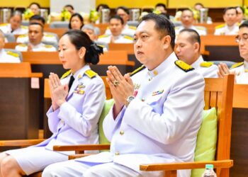 “รองนายกฯ สุชาติ” นำคณะผู้บริหาร ทส. บำเพ็ญกุศลน้อมรำลึกพระมหากรุณาธิคุณ ในหลวงรัชกาลที่ 9 ในวันนวมินทรมหาราช 13 ตุลาคม