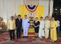 พระบาทสมเด็จพระพระวชิรเกล้าเจ้าอยู่หัว ทรงพระกรุณาโปรดเกล้าพระราชทานผ้าพระกฐินให้ ดร.ฐิติ ชัยนาม ประธานโครงการสี่เสาหลัก เป็นผู้แทน มาทอดถวายแด่พระภิกษุสงฆ์ ผู้จำพรรษากาล ณ วัดไก่เตี้ย (ตลิ่งชัน)โดยมีพระปริยัติวัชราทร เป็นเจ้าอาวาส