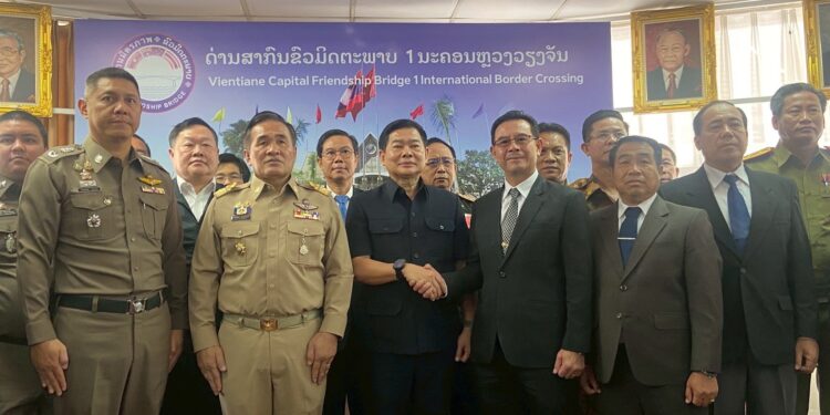 เลขาฯ ป.ป.ส. บุกหนองคาย! ผนึกกำลังไทย-ลาว ล่าข้ามชาติ กวาดนักค้ายา หนีหมายจับ ส่งกลับไทย 3 รายรวด