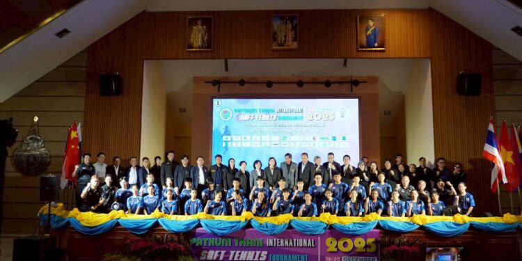 “บิ๊กแจ๊ส” หนุนจัดศึก “ปทุมธานี อินเตอร์เนชั่นแนล ซอฟท์เทนนิส ทัวร์นาเม้น 2025” นักหวด 9 ชาติ ร่วมดวล ที่ มทร.ธัญบุรี คลอง หก ระหว่าง 17-20 ธ.ค.นี้