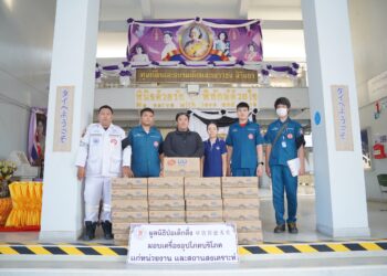 มูลนิธิป่อเต็กตึ๊ง ส่งต่อธารน้ำใจ บจก.คันทรีเฟรชแดรี่ มอบนมยูเอชที แก่ผู้ยากไร้ในสถานสงเคราะห์ 5 จังหวัด รวม 27 แห่ง รวม 33,600 กล่อง