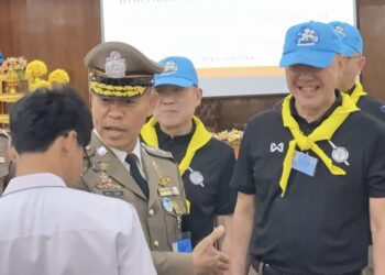 ”หมอไพบูลย์ “รรท.พตร.จัดหน่วยแพทย์เคลื่อนที่ตรวจสุขภาพเชิงรุก ดูแลครู–นักเรียน รร.วัดบวรมงคล ตลอดจนตำรวจและชาวชุมชนบางพลัด มอบของขวัญปีใหม่เพื่อประชาชน