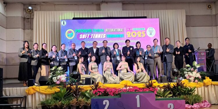 นักหวดซอฟท์เทนนิสจากไชนีสไทเปโชว์พลังสุดยอดกวาดเพิ่มสองแชมป์ทีมชาย-ทีมหญิงรวมคว้า 6 แชมป์จาก 7 รายการในการแข่งขัน ” Phatum Thani International Soft Tennis Tournament 2025″ วันสุดท้าย ส่วนทีมซอฟท์เทนนิสไทย ชาย-หญิงไทยได้ 2 เหรียญเงิน
