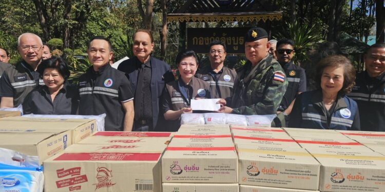 จากใจแนวหลัง สู่แนวหน้า สมท.กอ.รมน. ผนึกพลังภาคีเครือข่าย เติมขวัญกำลังใจทหารชายแดนไทย – กัมพูชา