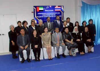 เอกอัครราชฑูต สหรัฐอาหรับเอมิเรตส์ ประจำประเทศไทย เป็นประธานพิธีเปิด โครงการโรงเพาะเห็ด