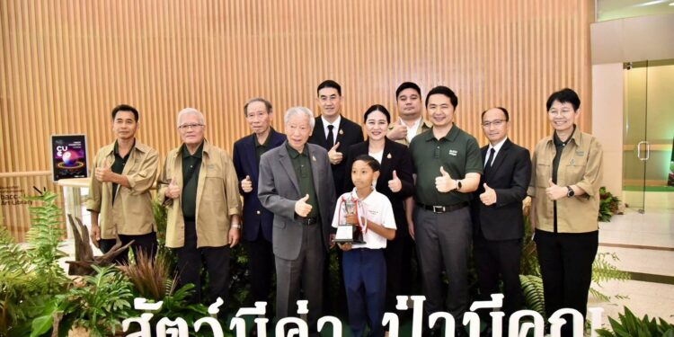 ปลัด ทส. ชูพลัง รัฐ–เอกชน มอบรางวัล “สัตว์มีค่า ป่ามีคุณ” ปีที่ 31 ปลุกพลังสังคมร่วมอนุรักษ์ป่าไทย