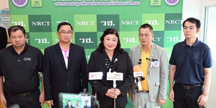 วช.เปิดศูนย์โดรนเกษตร ณ วิทยาลัยการอาชีพศรีสำโรง จ.สุโขทัย ยกระดับประสิทธภาพเกษตรกรรมในพื้นที่ด้วยวิจัยและนวัตกรรม