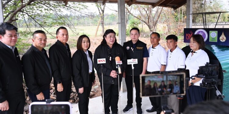 “ของขวัญปีใหม่ อว. 2569” วช.ส่งมอบนวัตกรรมเตาไบโอชาร์พลังงานชุมชน BioCycle Kiln ณ ชุมชนเจริญประเทศ ต.บ่อแฮ้ว จ.ลำปาง