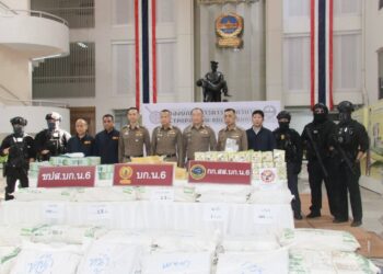 สืบสวนนครบาล 6 ทลายแหล่งพักยารายใหญ่ ย่านกำแพงแสนได้ยาเสพติดกว่า 1.4 ตัน และ ยาบ้า 1 ล้านเม็ด