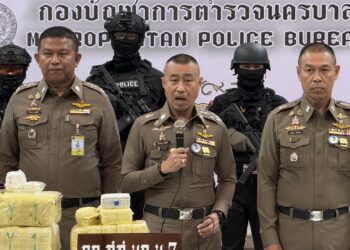 ทลายกรุ “บ้านหรูบางบัวทอง”! สืบนครบาล 7 บุกยึดยาบ้า 9 ล้านเม็ด-ไอซ์บิ๊กล็อต