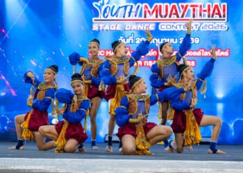 “โรงเรียนบ้านสีมุม” ควงแขนทีม “Accio” หาดใหญ่วิทยาลัยสมบูรณ์กุลกันยา ผงาดคว้าแชมป์ Youth Muaythai Stage Dance Contest 2026