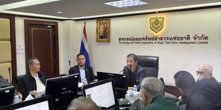 พล.ต.อ.อัคราเดช พิมลศรี ที่ปรึกษา สอ.ตร. ร่วมประชุมคณะกรรมการดำเนินการสหกรณ์ออมทรัพย์