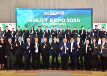 “ดนุพร” ผู้ช่วย รมต.อว. เปิดงาน RMUTT EXPO 2026 มทร.ธัญบุรี อวดโฉมวิจัยนวัตกรรม ECO-Innovation ชูงานวิจัยแก้วิกฤตโลก ดันไทยสู่เวทีสากล
