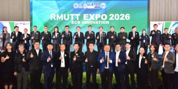 “ดนุพร” ผู้ช่วย รมต.อว. เปิดงาน RMUTT EXPO 2026 มทร.ธัญบุรี อวดโฉมวิจัยนวัตกรรม ECO-Innovation ชูงานวิจัยแก้วิกฤตโลก ดันไทยสู่เวทีสากล