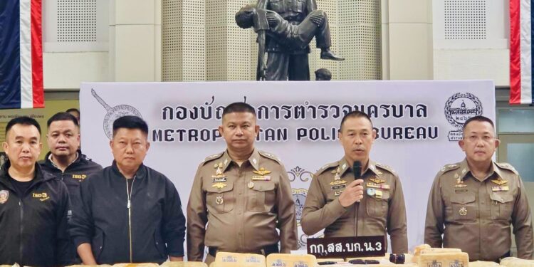สกัดก่อนทะลักเมือง! ตำรวจนครบาล ทลายแก๊งลำเลียงยา ยึดล็อตใหญ่ 3.91 ล้าน
