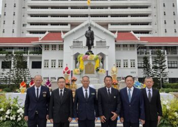 สมาคมตำรวจร่วมรำลึกพระเกียรติ ร.4 วางพวงมาลาเนื่องในวันสถาปนาสำนักงานตำรวจแห่งชาติ 17 ตุลาคม ย้ำภารกิจพิทักษ์สันติราษฎร์ ยืนหยัดเคียงข้างประชาชน